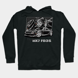 Mazda RX7, JDM, Japanese cars Hoodie